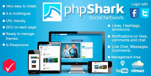 45152  phpShark - Social Networking Platform