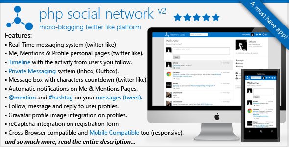 45153  PHP Social Network Platform