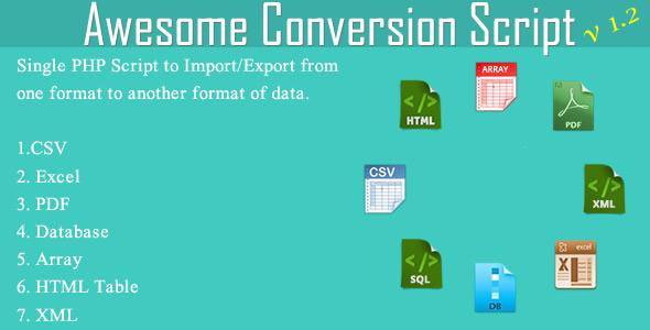 45162  Awesome Conversion Script