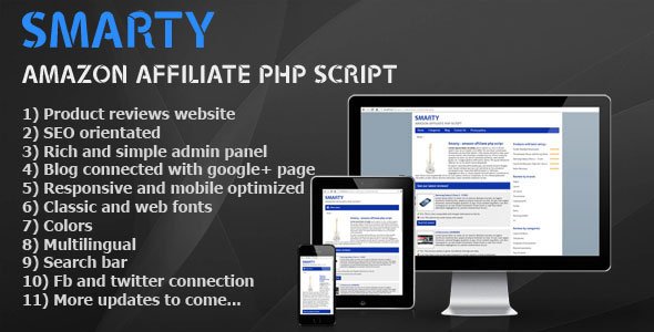 45177  Smarty - amazon affiliate PHP script