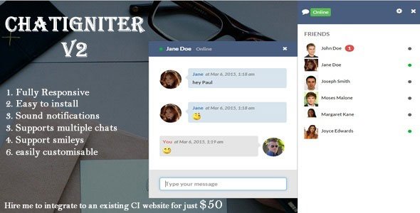45219  Chatigniter live chat app