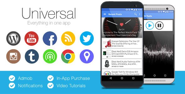 45242  Universal - Full Multi-Purpose Android App