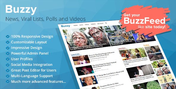 45271  Buzzy - News, Viral Lists, Polls and Videos