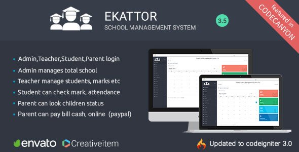 45282  Ekattor School Management System Pro