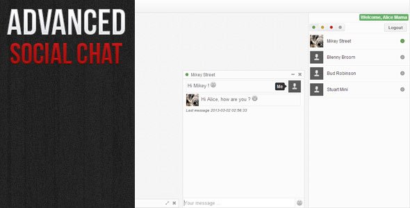 45312  Advanced Social Chat