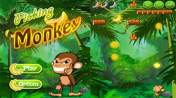 45323  Picking Monkey Game With AdMob