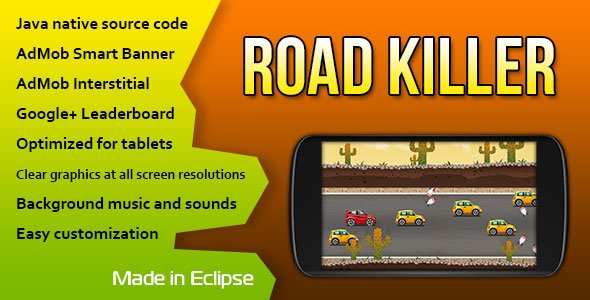 45334  Road Killer with AdMob and Leaderboard