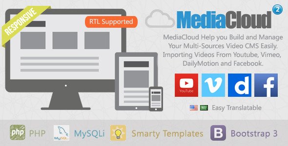 45338  MediaCloud - Video Aggregator CMS