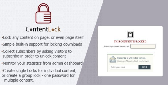 45397  ContentLock - Content Locking Solution