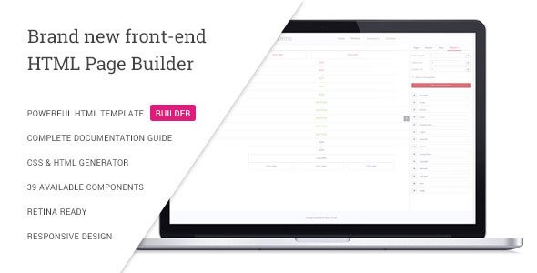 45406  VSBuilder - Pure HTML and CSS Page Builder