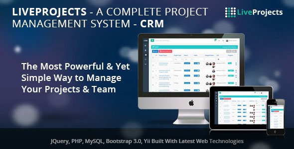 45422  LiveProjects Complete Project Management CRM