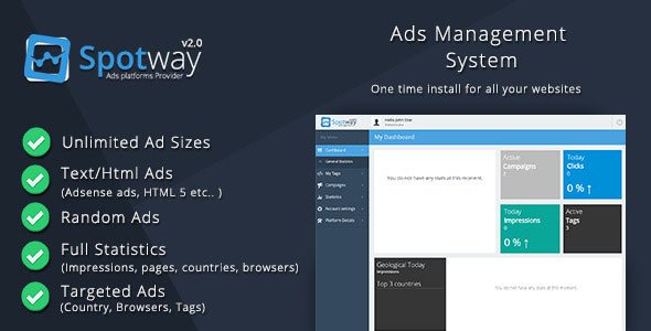 45471  Ads Management System for Banners & Html
