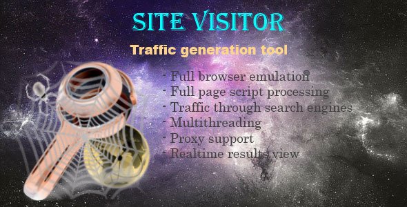 45481  Site Visitor - Traffic generation tool