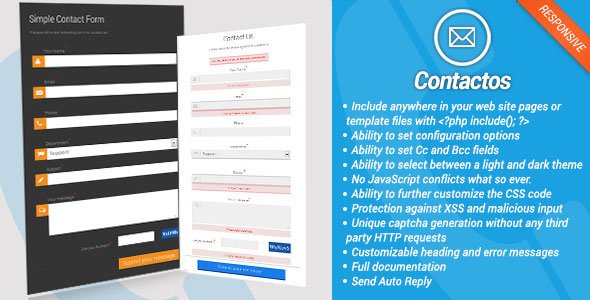 45534  Cross Platform Simple PHP Contact Form
