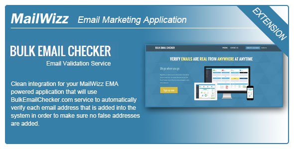 45557  MailWizz EMA integration with BulkEmailChecker.com