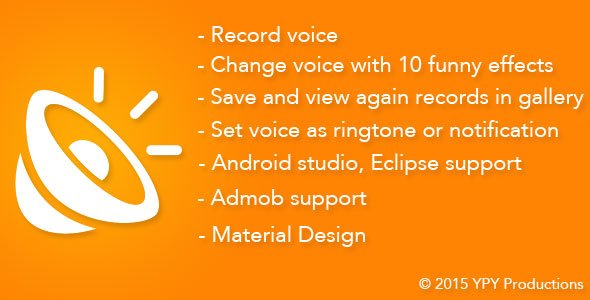 45584  Funny Voice - Voice Changer