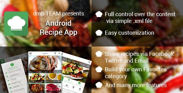 45665  Android Recipe App