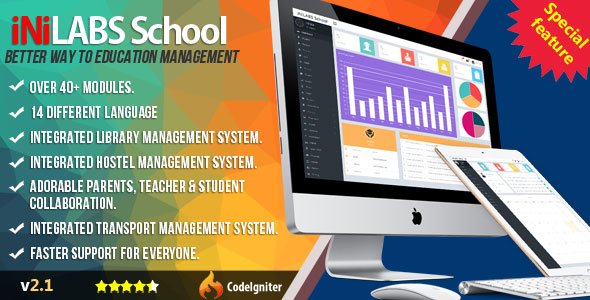45706  Inilabs School Management System Express