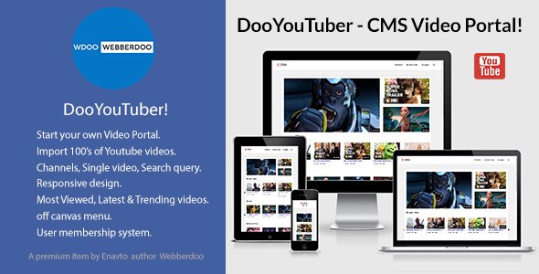 45918  DooYouTuber - CMS Video Portal