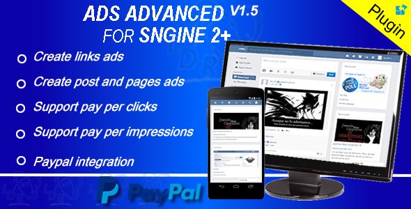 45931  Plugin Ads Advanced For Sngine