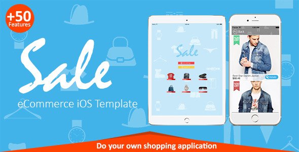 45968  Sale - eCommerce iOS Template