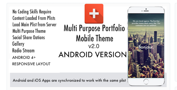 45970  Multi Purpose Mobile Theme Android