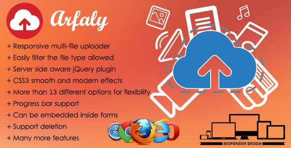 45993  Arfaly.js - Powerful & responsive multi digital file uploader