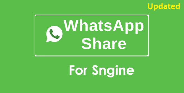 46018  WhatsApp Share Addon For Sngine