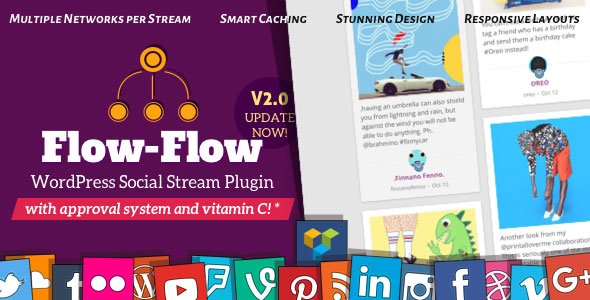 46043  Flow-Flow v2.9.2 - WordPress Social Stream Plugin