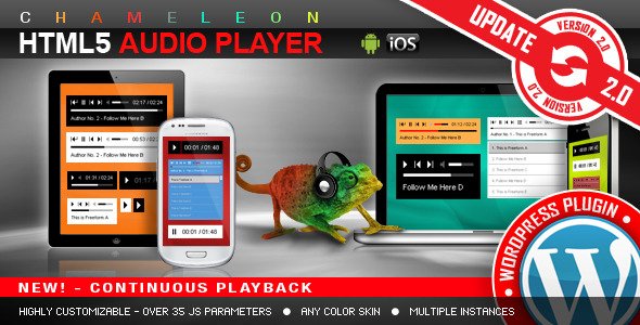 46065  HTML5 Audio Player WordPress Plugin v2.9.1
