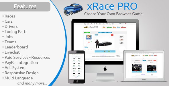 46074  xRace PRO - Create Your Own Browser Game