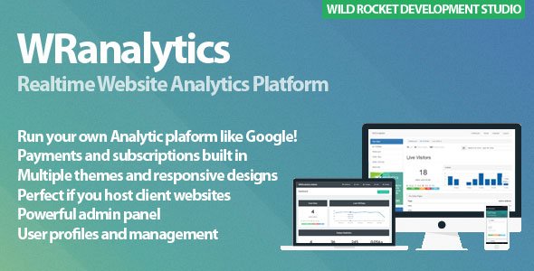46088  WRanalytics - Realtime, Multiuser Website Analytics Platform