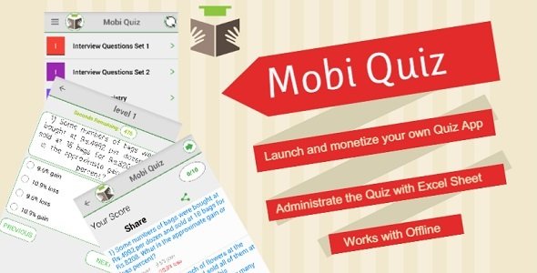 46102  Mobi Quiz - Practice Test, Evaluate your learning , Exam App