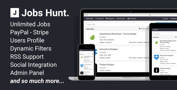 46107  Jobs Hunt v1.3 - The Job Portal
