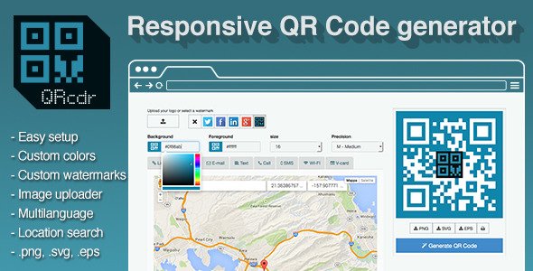 46150  QRcdr - responsive QR Code generator
