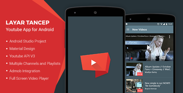 46163  Layar Tancep v2.0 - Youtube App for Android