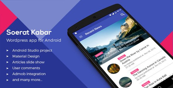 46181  Soerat Kabar v2.0 - Wordpress App for Android