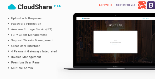 46196  CloudShare v1.6 - Online File Sharing Application