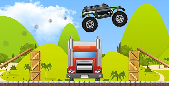 46245  Monster Truck with AdMob and Leaderboard