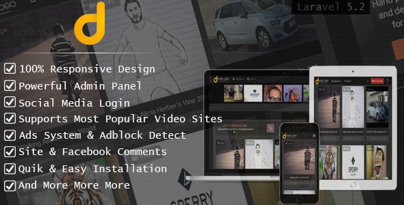 46260  Darky v1.2.1 - Viral Media Sharing Script