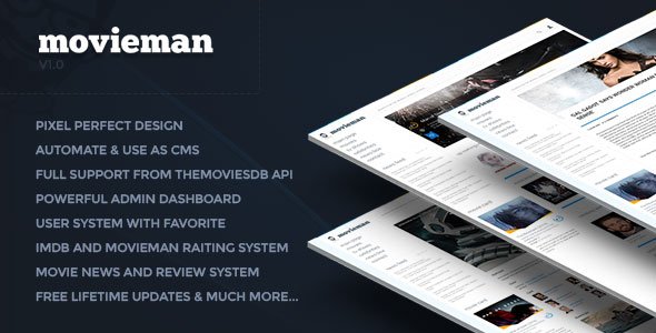 46283  Movieman - Premium Movies, TV Shows & News CMS