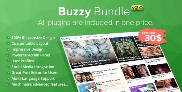 46301  Buzzy Bundle - Viral Media Script v2.0