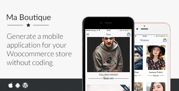 46303  Ma Boutique - Full Ionic Mobile App for Woocommerce