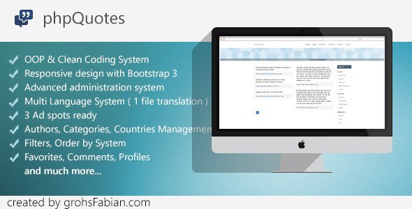 46333  Premium Quotes PHP Script