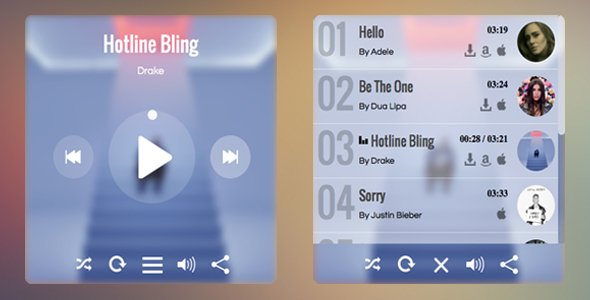 46349  jQuery Audio Player (Music)