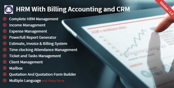 46351  HRM With Billing & Accounting Software