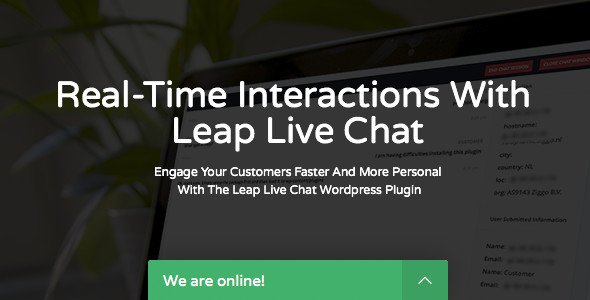 46414  Leap v1.1.0 - Chat WordPress Plugin
