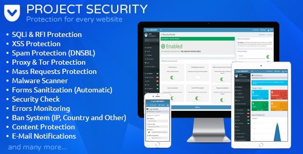 46432  Project SECURITY v15 – Website Security, Antivirus & Firewall