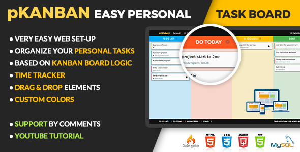 46469  pKANBAN - Personal Task Board