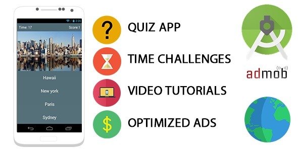 46535  Quiz App Template For Android